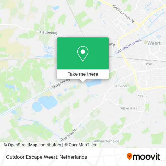 Outdoor Escape Weert map