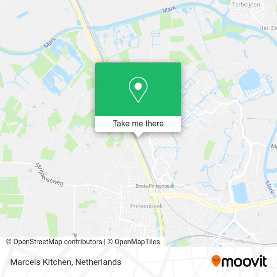 Marcels Kitchen map