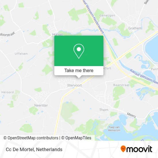 Cc De Mortel map