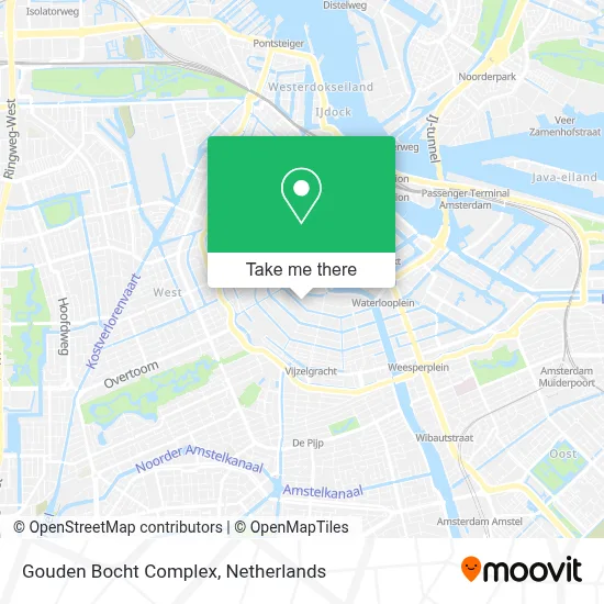 Gouden Bocht Complex map
