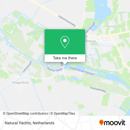 Natural Yachts map