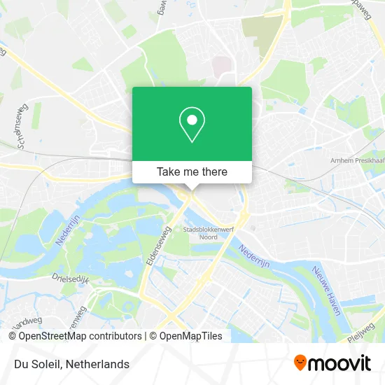 Du Soleil map