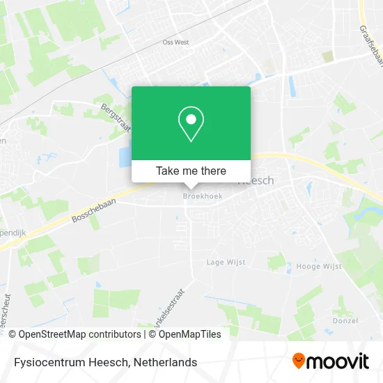 Fysiocentrum Heesch map