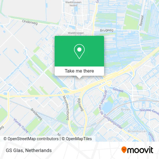 GS Glas map