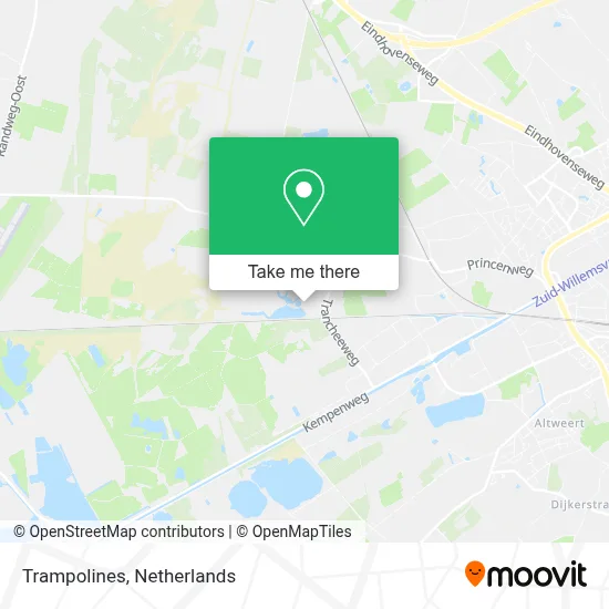 Trampolines map
