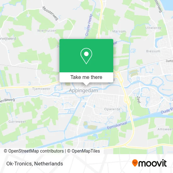Ok-Tronics map