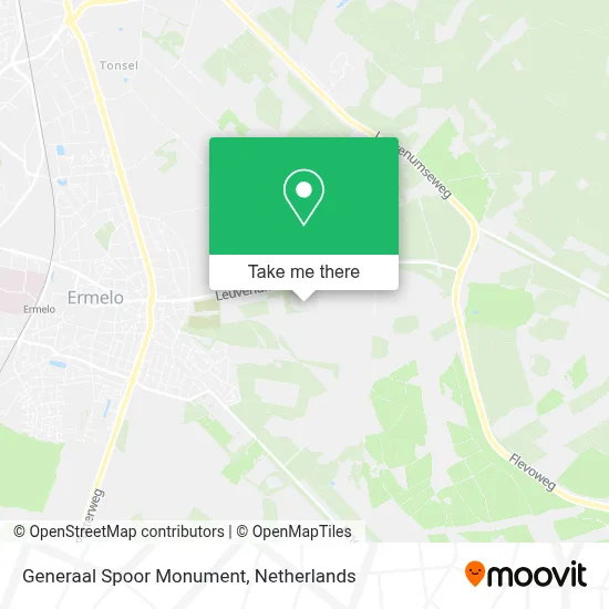 Generaal Spoor Monument map