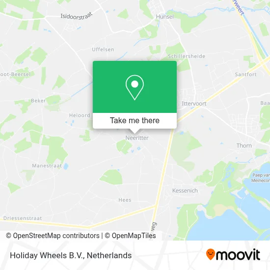 Holiday Wheels B.V. map