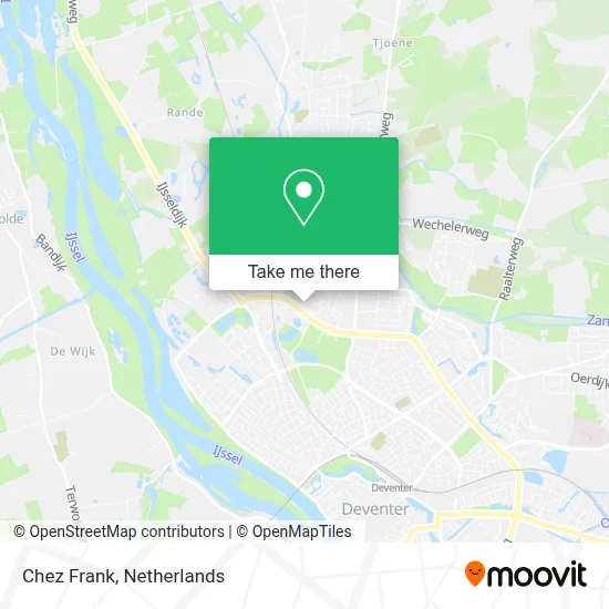 Chez Frank map