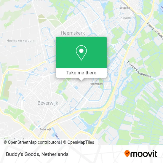 Buddy's Goods map