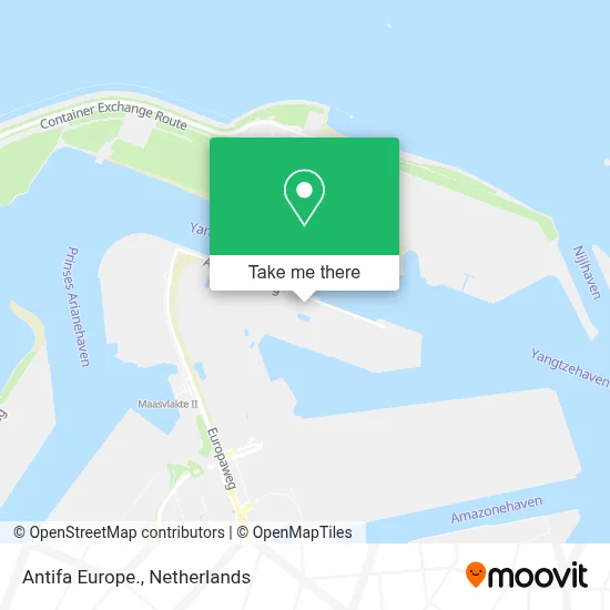 Antifa Europe. map