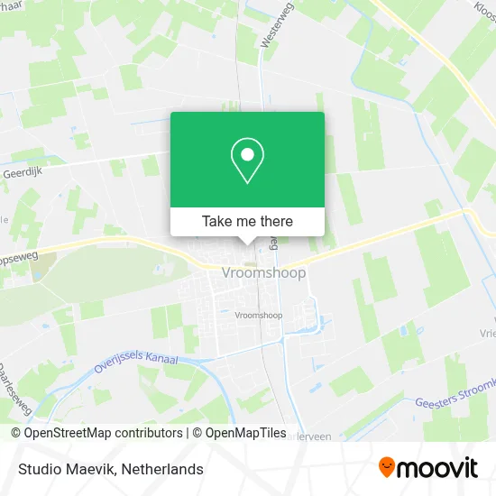 Studio Maevik map