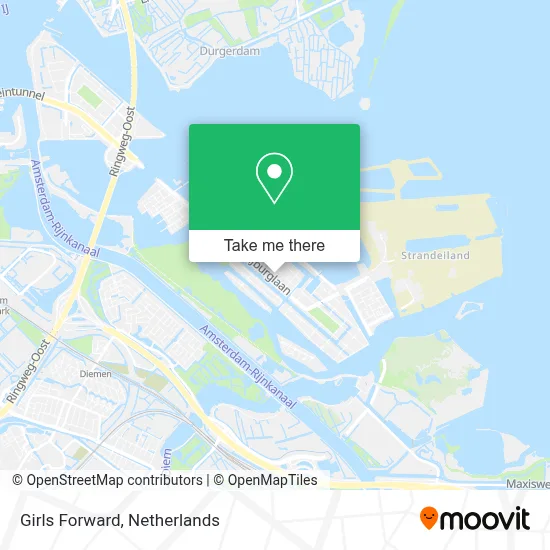 Girls Forward map