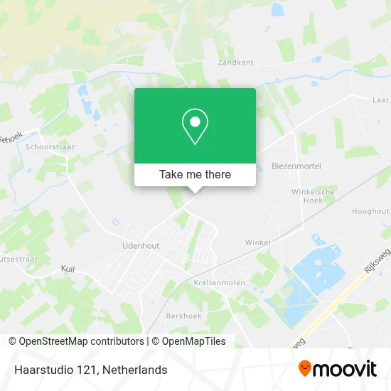 Haarstudio 121 map