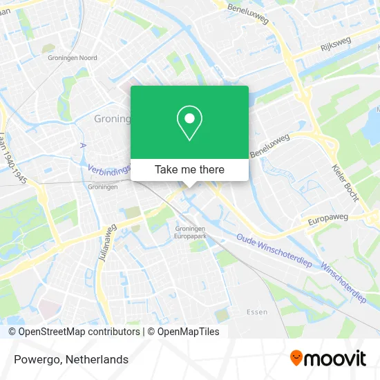 Powergo map