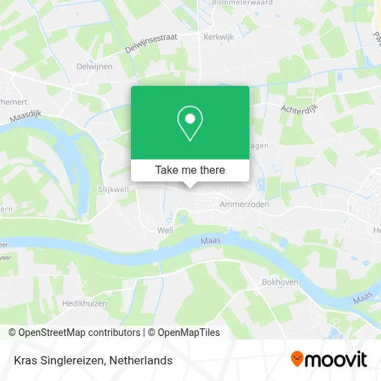 Kras Singlereizen map