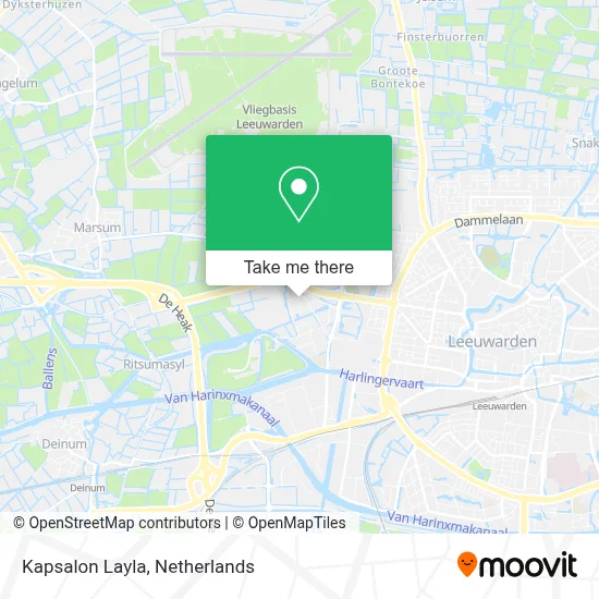Kapsalon Layla map