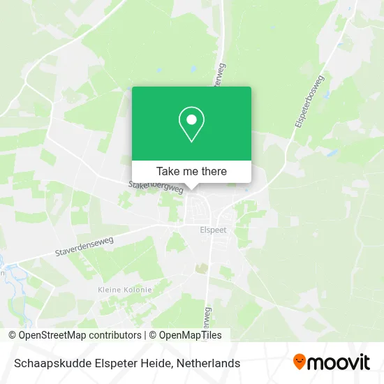 Schaapskudde Elspeter Heide map