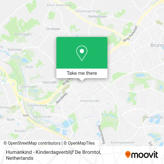 Humankind - Kinderdagverblijf De Bromtol map