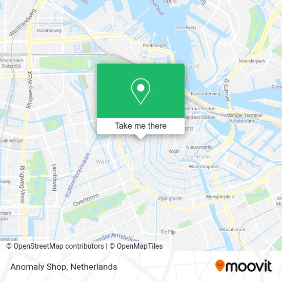 Anomaly Shop map