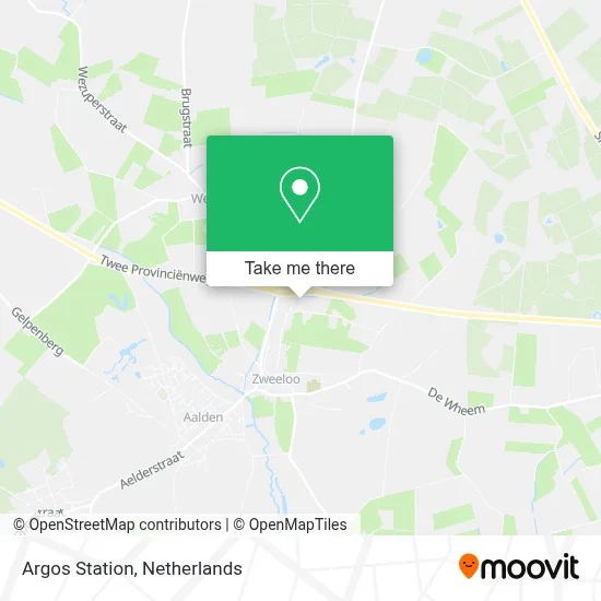 Argos Station map