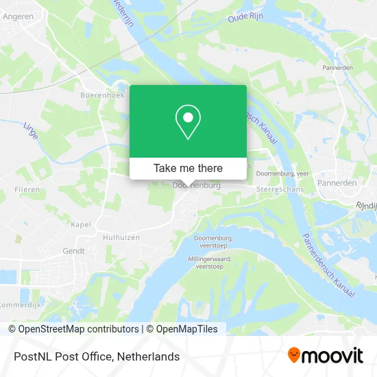 Postnl Postkantoor map
