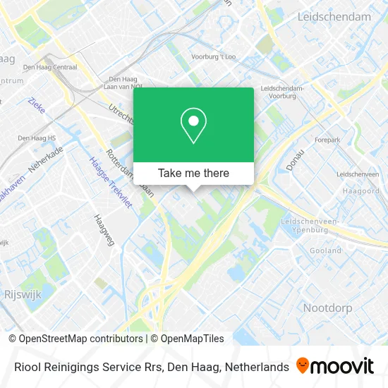Riool Reinigings Service Rrs, Den Haag map
