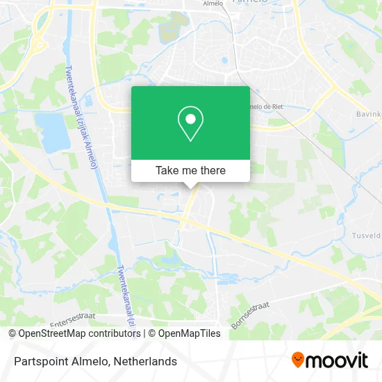 Partspoint Almelo map