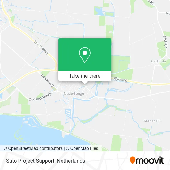 Sato Project Support map