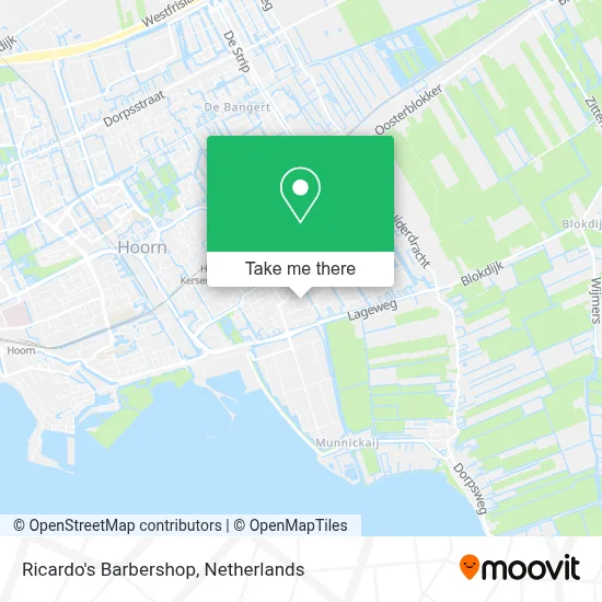 Ricardo's Barbershop map