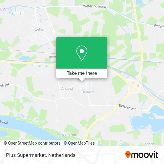 Plus Supermarket map