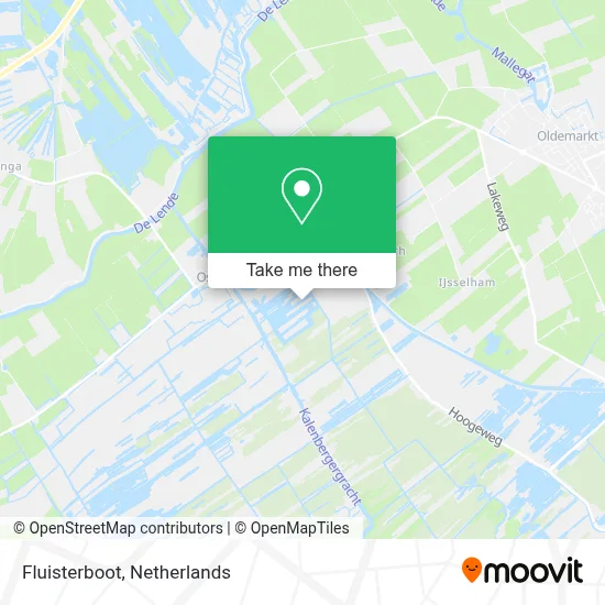 Fluisterboot map