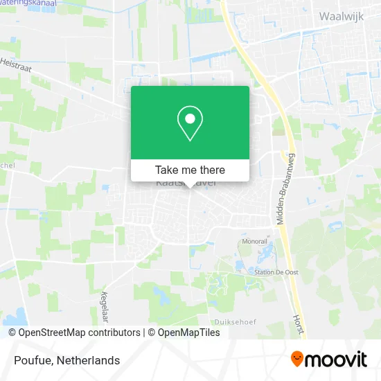 Poufue map