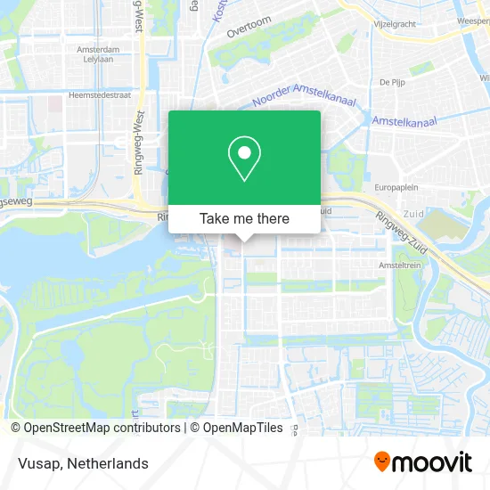 Vusap map