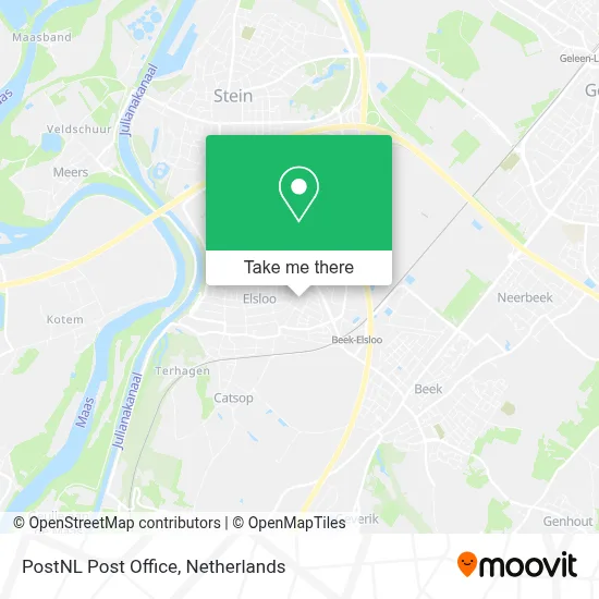 Postnl Postkantoor map