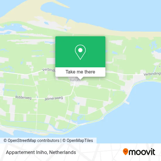 Appartement Iniho map