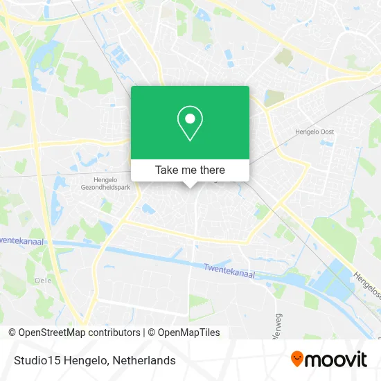 Studio15 Hengelo map