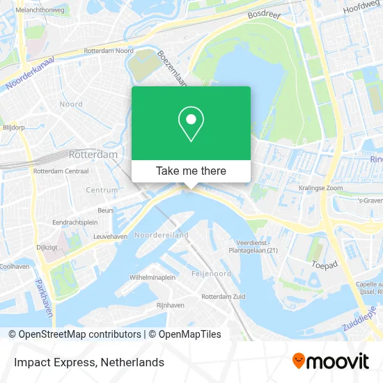 Impact Express map
