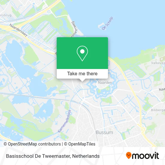 Basisschool De Tweemaster Karte
