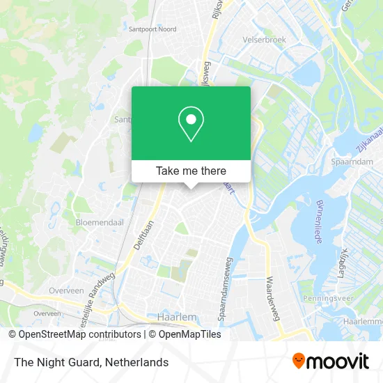 The Night Guard map