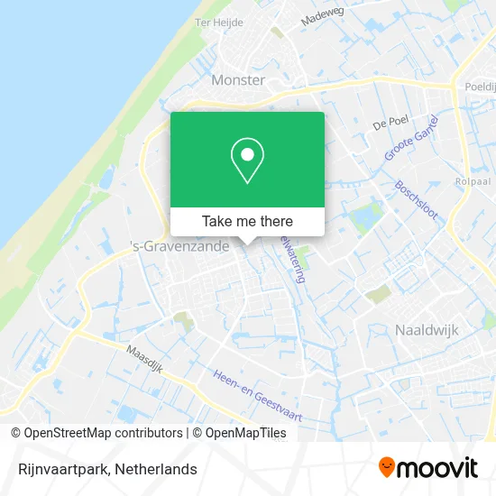 Rijnvaartpark Karte