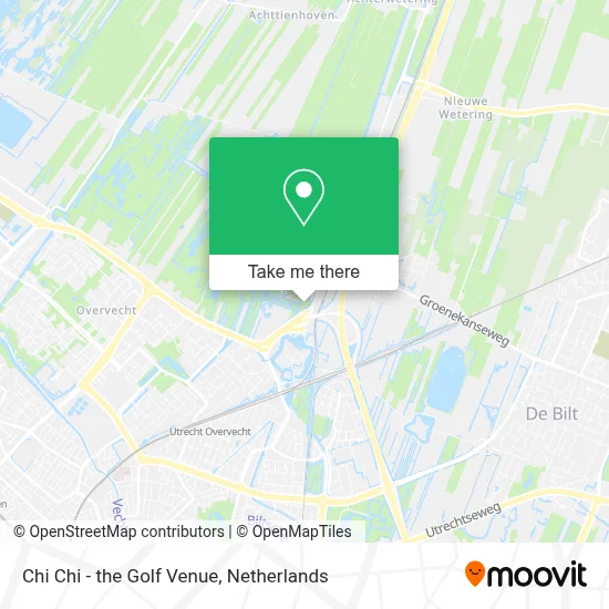 Chi Chi - the Golf Venue map