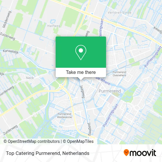 Top Catering Purmerend map