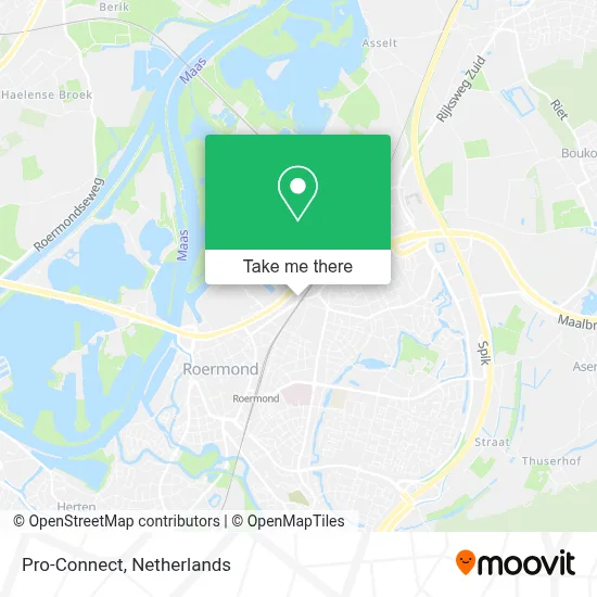 Pro-Connect map