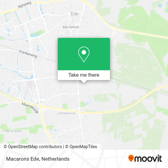 Macarons Ede map