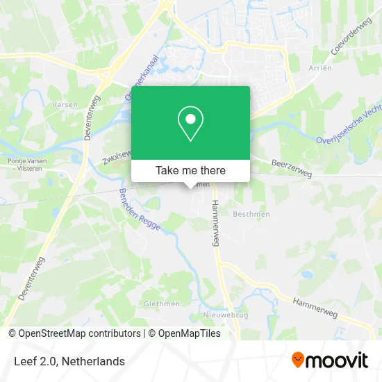 Leef 2.0 map