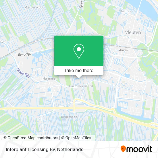Interplant Licensing Bv map