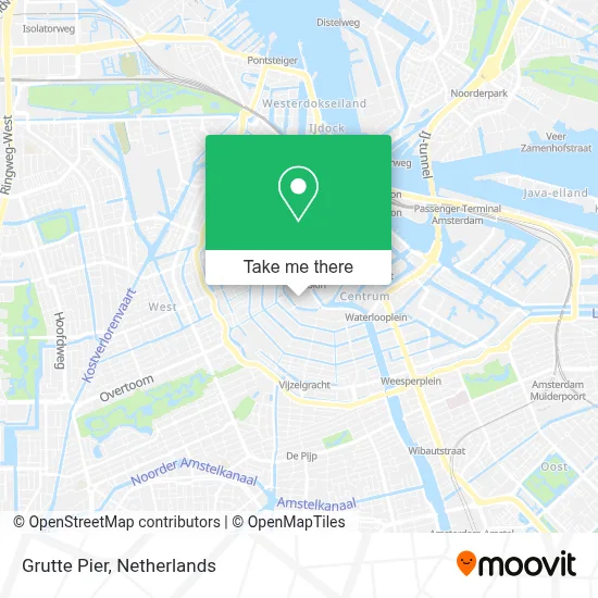 Grutte Pier map