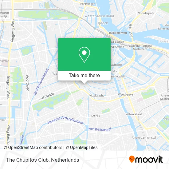 The Chupitos Club map
