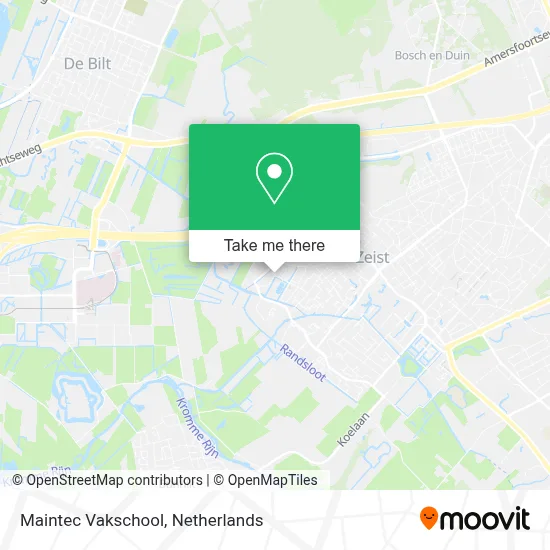 Maintec Vakschool map